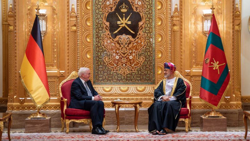 Germany and Oman deepen relations with a presidential visit